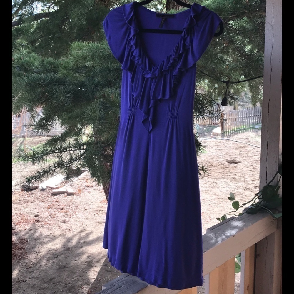 🌻 BCBG Maxazria Periwinkle Dress - Picture 4 of 9